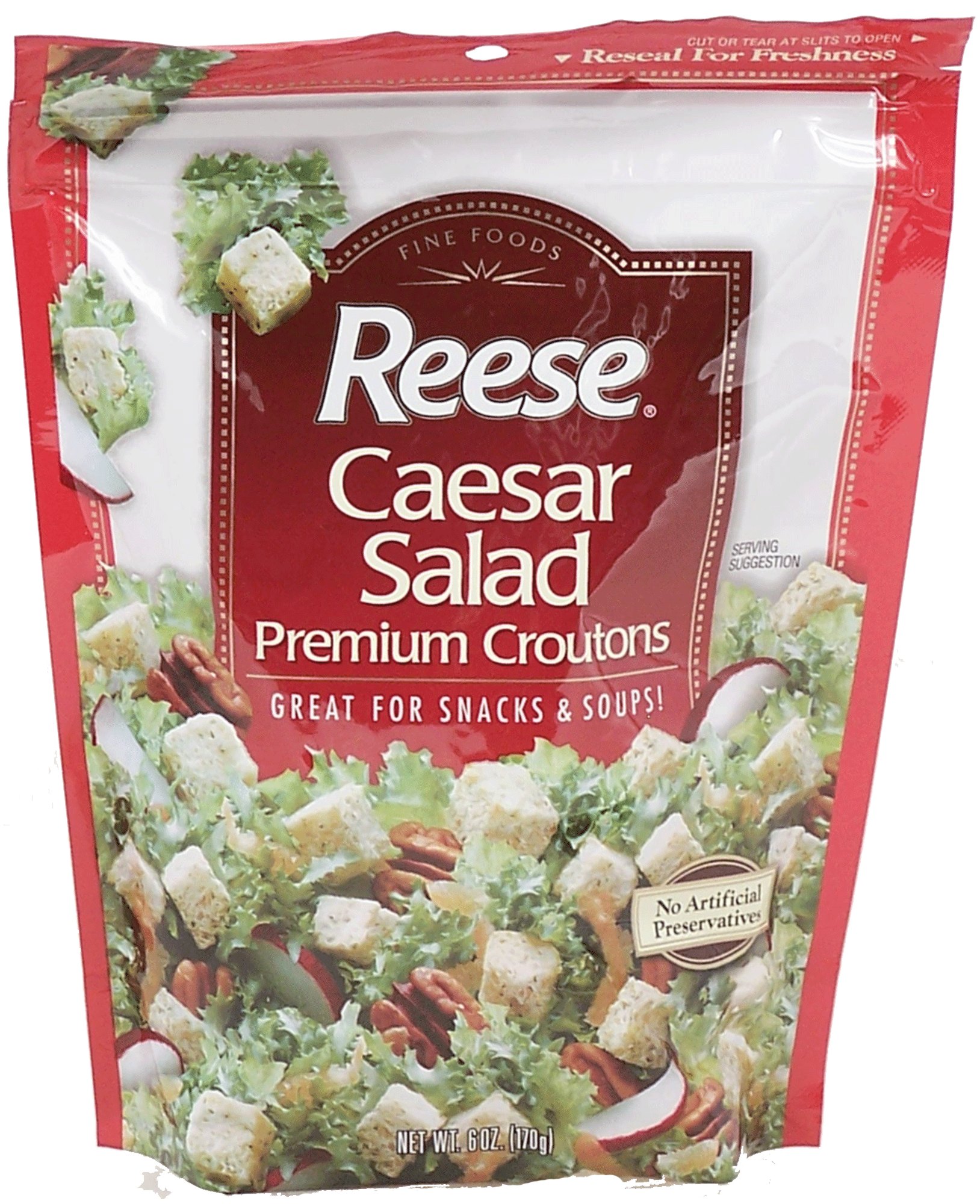 Reese  caesar salad croutons reclosable package Full-Size Picture